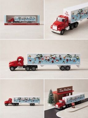 Tim Hortons Timbits 2024 Toy Collector Semi Truck / New Sealed / 10.5 “ Long
